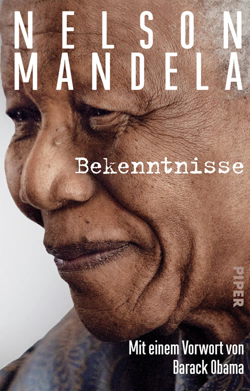 Buchtitel: Bekenntnisse Nelson Mandela