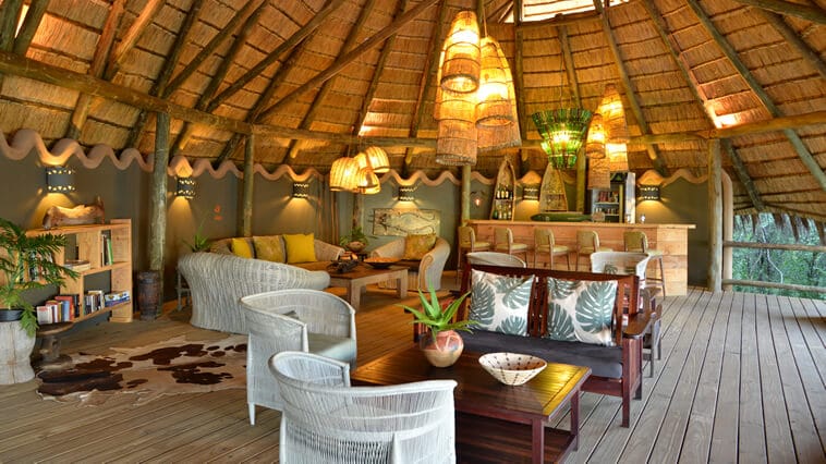 chobe bakwena lodge Innenansicht