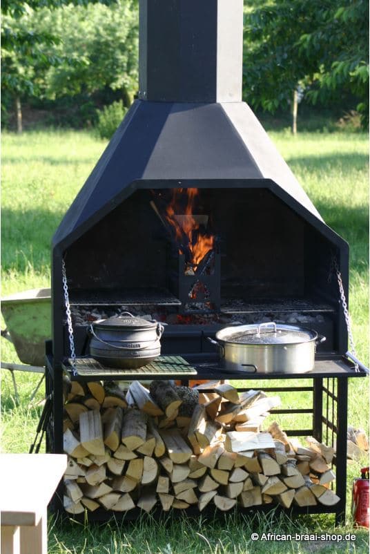 potjie-am-braai Braai und Potjie