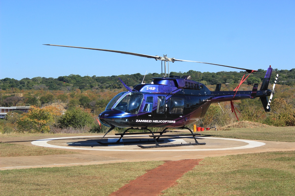 Helikopterflug Victoria Falls