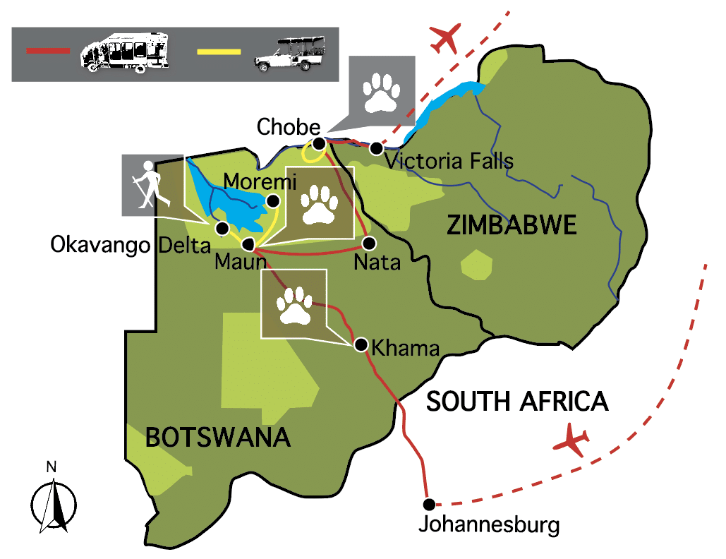 Botswana Wild Parks