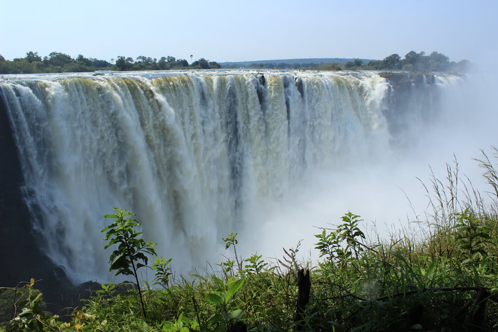Victoria Falls in Sambia